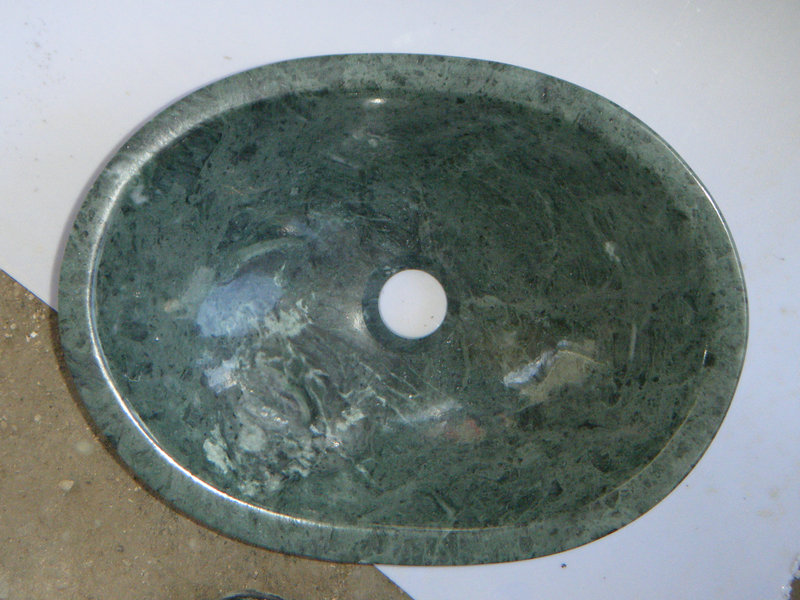 Decorative Green Marble Sink